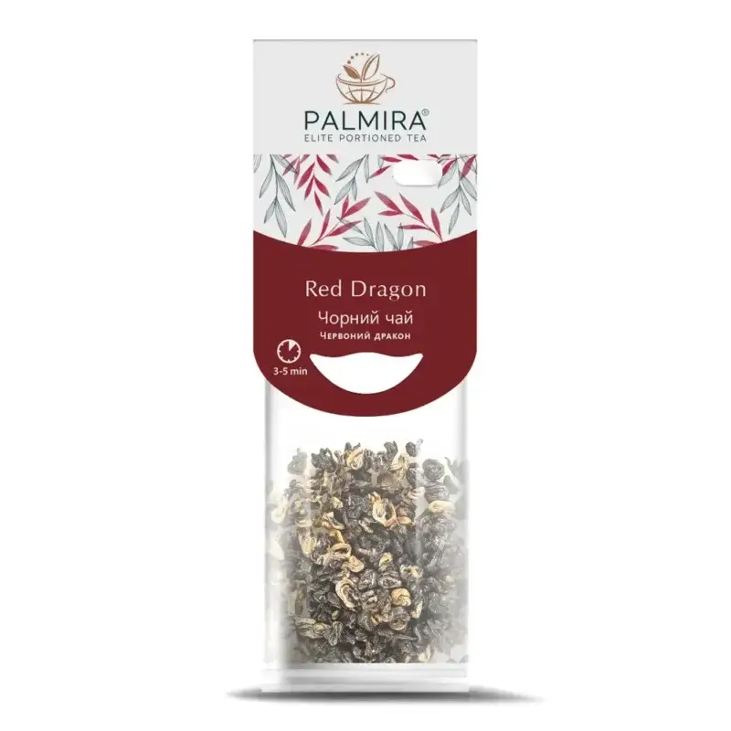 Червоний Дракон T-cup чай чорний китайський ТМ Palmira (2,4г/шт-10 шт)