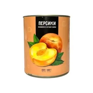 Персик половинки ТМ Del Guesto 820мл
