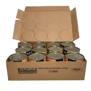 Персик половинки ТМ Del Guesto (пак 820 мл)/12