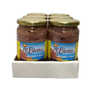 Філе анчоуса у соняшниковій олії ТМ ReFiletto (пак 720г)/6