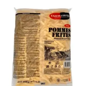 Картопля фрі Преміум 10 мм TM Farm Frites (пак 2.5кг)/5