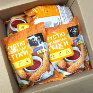 Сирні палички в паніровці ТМ Мостард (пак 1кг)/10