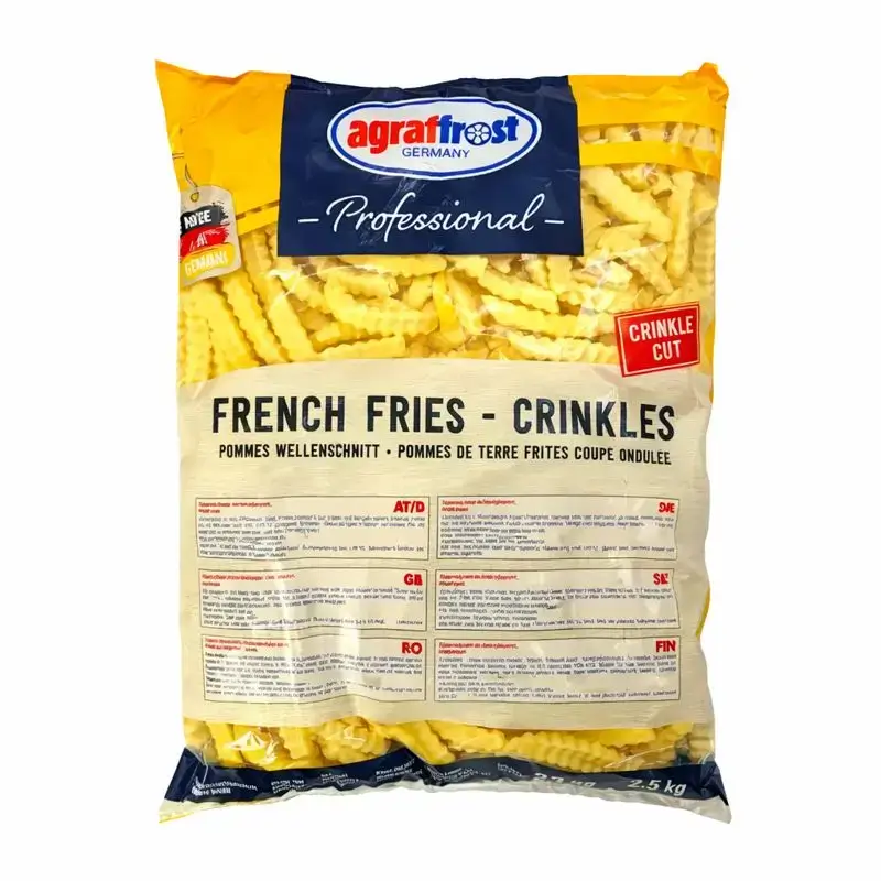 Картопля фрі хвиляста Професіонал TM Agrarfrost (пак 2,5кг)/4