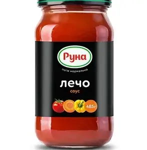 Соус Лечо ТМ Руна (пак 485гр)/12