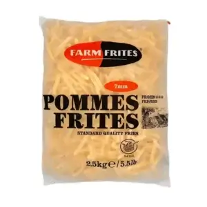 Картопля фрі Преміум 7 мм TM Farm Frites (пак 2.5кг)/5