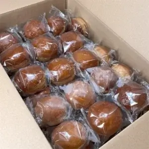 Булочка для гамбургера бріош ТМ Злата Піч (шт 80гр)/50