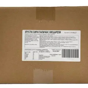 Сирні палички МОЦАРЕЛЛА TM Frostkrone (пак 1кг)/6