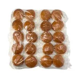 Булочка для гамбургера з кунжутом Кругла ТМ Bimbo (шт 74гр)/40