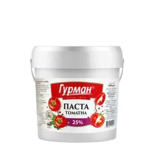 Томатна паста 25% ТМ Гурман (пак 5кг)/1