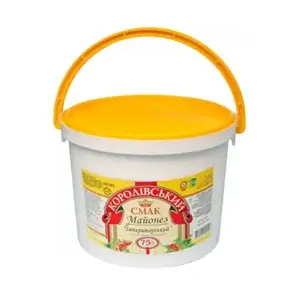 Майонез Імператорський 75% ТМ Королівський Смак 1,8кг