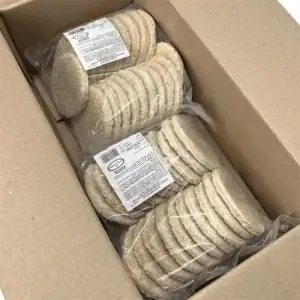 Котлети для бургера курячі в паніровці посіч ТМ Куратор (пак 2,1кг)/2