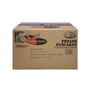 Картопляні деруни TM Farm Frites (пак 1,5кг)/6