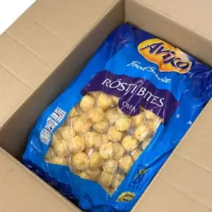 Міні-оладки з тертої картоплі "Rösti Bites" TM Aviko (пак 2,5кг)/4