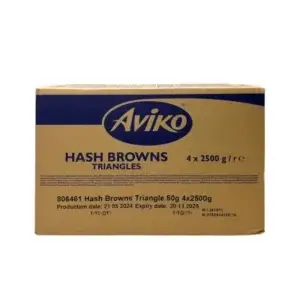 Картопляні ХешБраунз Трикутні 50g TM Aviko (пак 2,5кг)/4