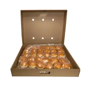 Булочка для гамбургера Кругла ТМ Bimbo (шт 52гр)/60