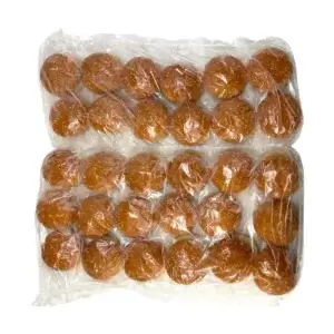 Булочка для гамбургера Кругла з кунжутом ТМ Bimbo (шт 52гр)/60