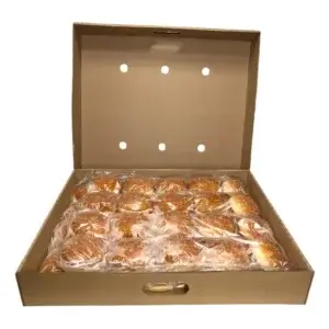 Булочка для гамбургера з кунжутом Кругла ТМ Bimbo (шт 82гр)/40