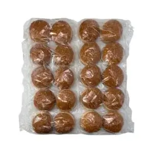 Булочка для гамбургера з кунжутом Кругла ТМ Bimbo (шт 82гр)/40