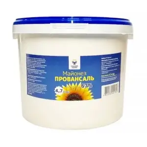 Майонез Провансаль 67% ТМ ТМ Frianna Foods (пак 4,7кг)/1