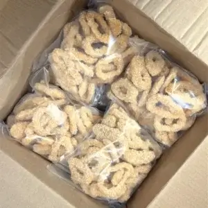 Кільця кальмара у паніровці ТМ Мостард (пак 0,8кг)/8