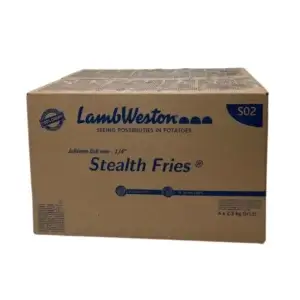 Картопля фрі Стелс 6 мм (SO2) TM LW (пак 2,5 кг)/4