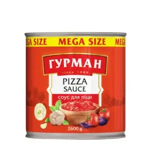 Соус томатний Для піцци ТМ Гурман (пак 2,6кг)/1
