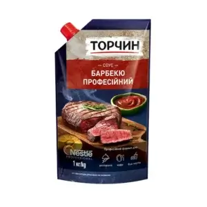 Соус барбекю BBQ професійний ТМ Торчин (пак 1кг)/9