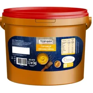 Гірчиця Професійна ТМ Торчин (пак 3,3кг)/1