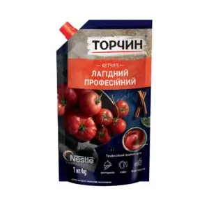 Кетчуп Лагідний професійний ТМ Торчин (пак 1кг)/9