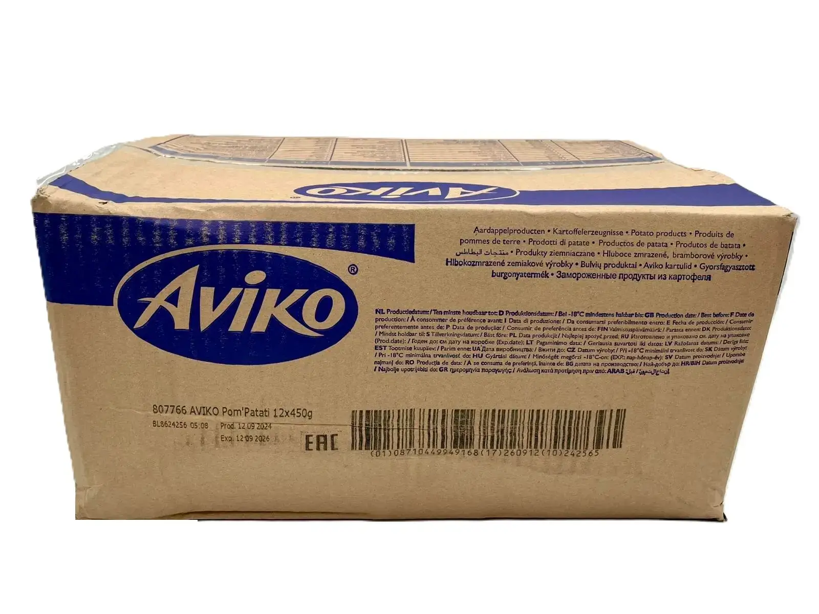 Картопляні посмішки Aviko TM Aviko (пак 450гр)/12