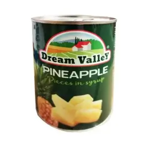 Ананас шматочками у сиропі ТМ Dream Valley 540гр