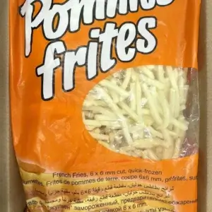 Картопля фрі 6мм TM Agrarfrost (пак2,5кг)/4