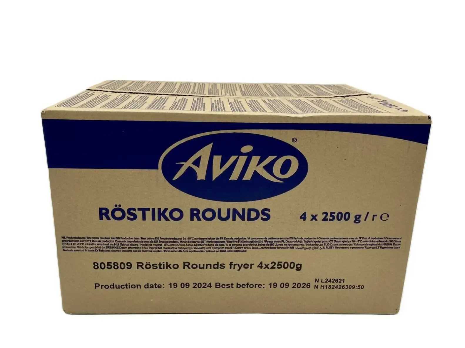 Картопляні ХешБраунз Круглі 42g TM Aviko (пак 2,5кг)/4