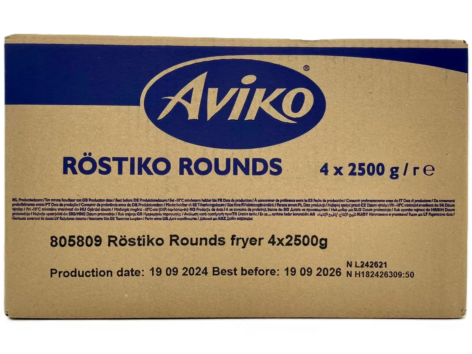 Картопляні ХешБраунз Круглі 42g TM Aviko (пак 2,5кг)/4