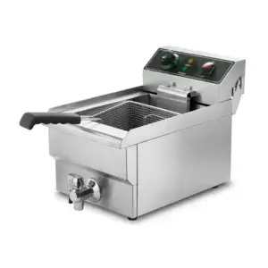 ФРИТЮРНИЦЯ HURAKAN HKN-FT10N ОДИНАРНА З КРАНОМ 10 л