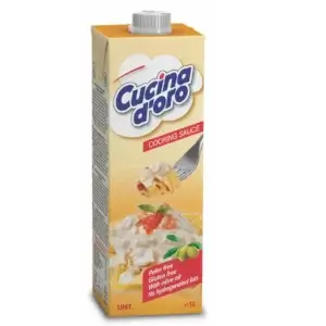 Кулінарні вершки 23 % Cucina D'oro (пак 1л)/12
