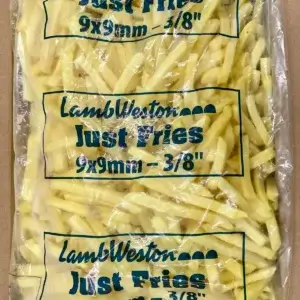 Картопля фрі Just Fries 9мм (LWF89) ТМ LW (пак 2,5кг)/4