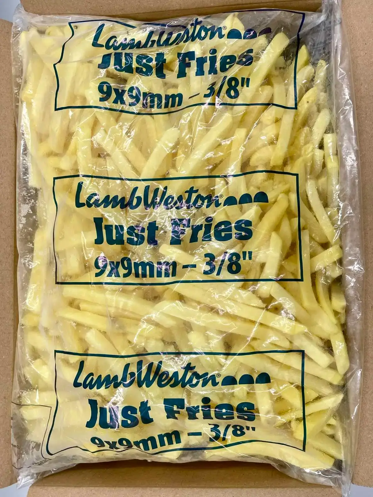Картопля фрі Just Fries 9мм (LWF89) ТМ LW (пак 2,5кг)/4