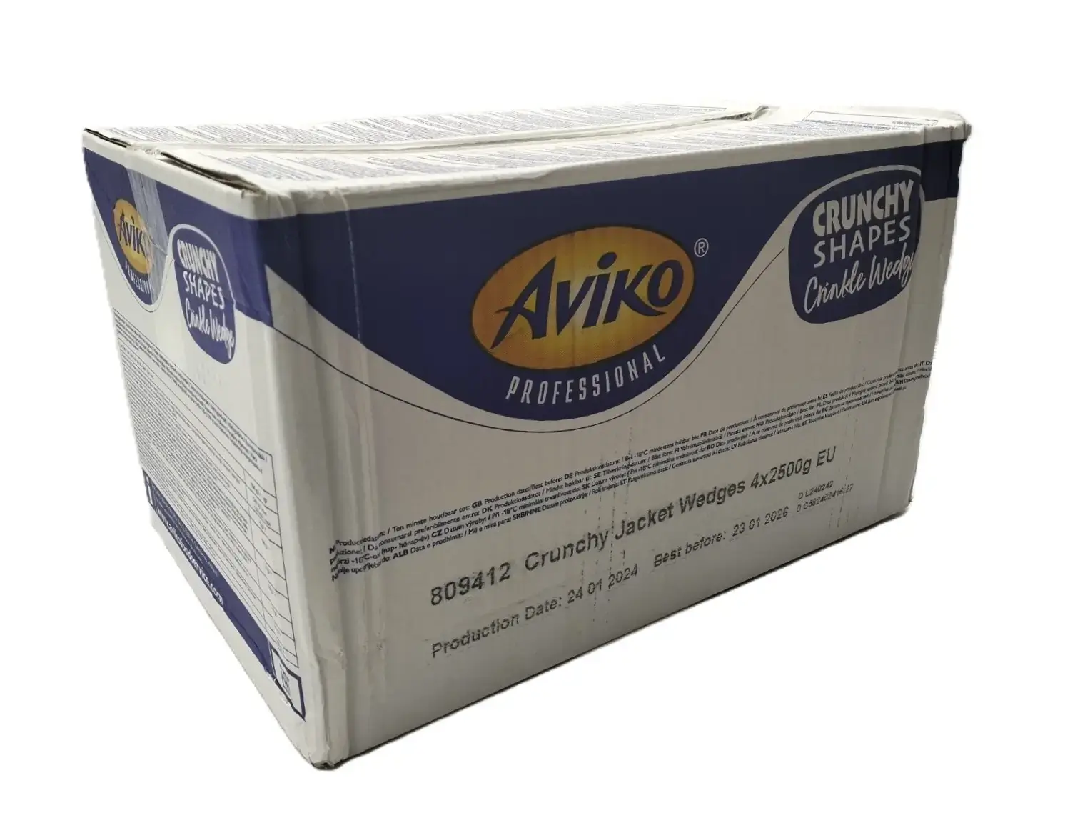 Картопляні скибки хвилясті зі скоринкою та спеціями TM Aviko (пак 2,5кг)/4