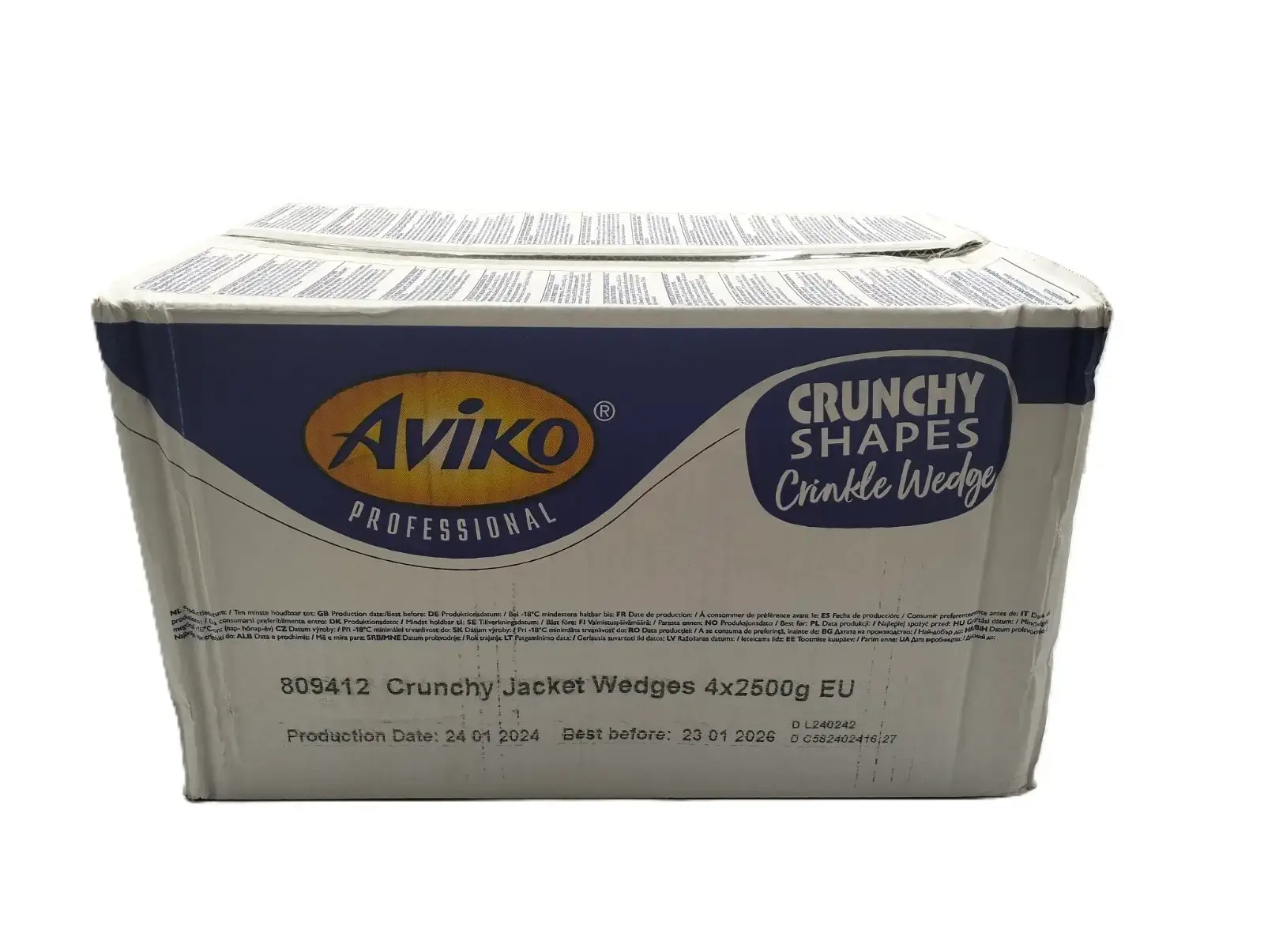 Картопляні скибки хвилясті зі скоринкою та спеціями TM Aviko (пак 2,5кг)/4