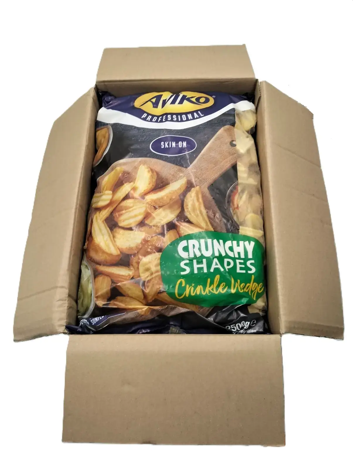 Картопляні скибки хвилясті зі скоринкою та спеціями TM Aviko (пак 2,5кг)/4