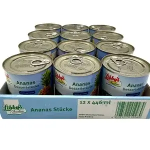 Ананас шматочками у сиропі ТМ Libby's (425гр)/12