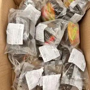 Мафіни Асорті з начинкою зі смаками фісташково-малиновим та медово-сливовим, заморожені (шт 80г)/12