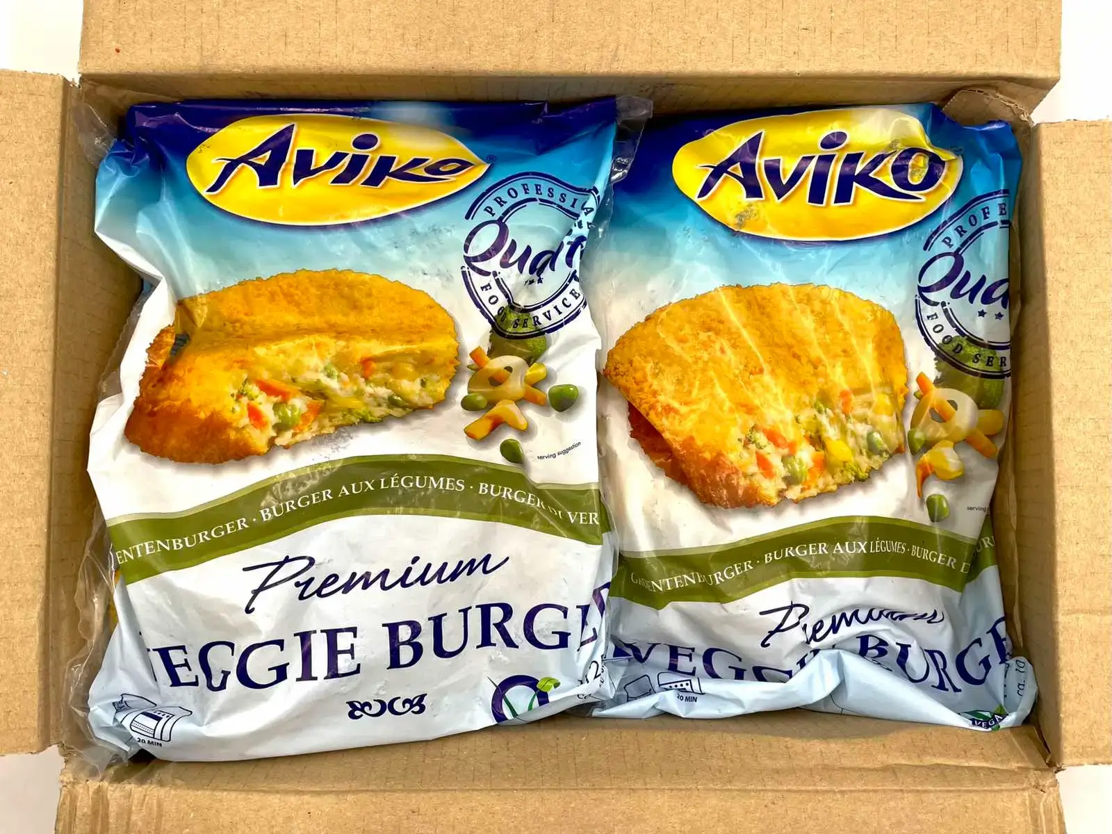 Вегетаріанський бургер TM Aviko (пак 1,125кг)/6