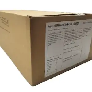 Картопляні скибки Батат "KADO" (пак 2,5кг)/4