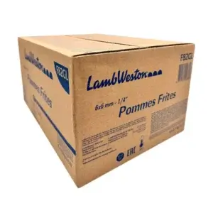 Картопля фрі Регуляр 6/6 мм (F82GL) ТМ LW (пак 2,5кг)/4