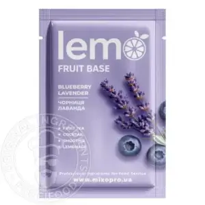 Фруктова основа LEMO порційна Чорниця-Лаванда (пак 45г/15шт)/8