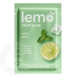 Фруктова основа LEMO порційна Мохіто (пак 45г/15шт)/8