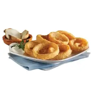 Цибулеві кільця з ЦІЛЬНОЇ ЦИБУЛІ в паніровці ТМ LE DUC (пак 1кг)/6