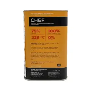 Олія ЕФФО ЧЕФ соняшникова високоолеїнова рфінована (пак 1л) /9